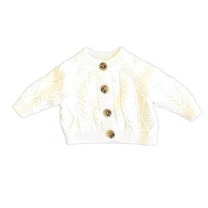 Amazon Girls Ivory Cardigan size: Newborn